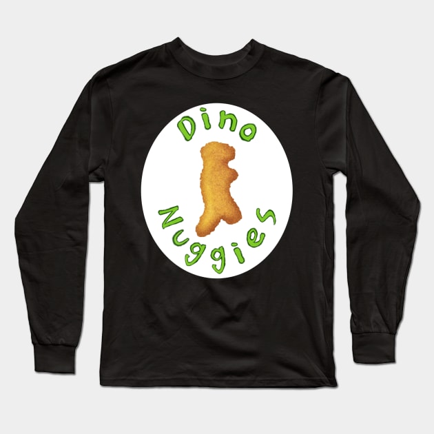 Dino Nuggies Long Sleeve T-Shirt by bbarhorst_art